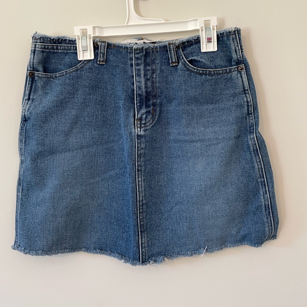 😇Angels v i n t a g e denim mini skirt😇